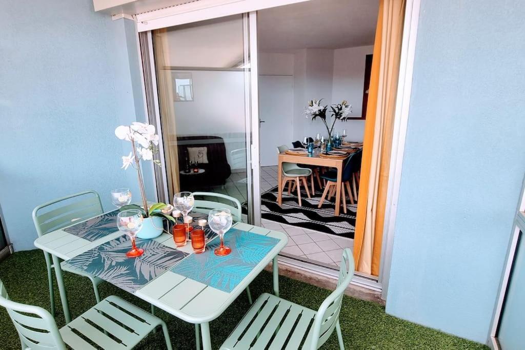 Le Marty 7 Vue Mer Centre Terrasse Garage Piscine Climatisation 세테 외부 사진