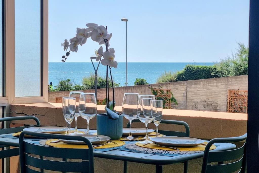 Le Marty 7 Vue Mer Centre Terrasse Garage Piscine Climatisation 세테 외부 사진